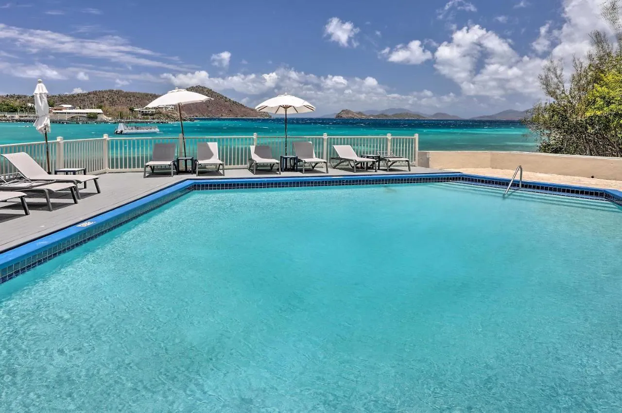 Saint Thomas Condo With Ocean Views, Walk To Beach! Frydendal Apartment